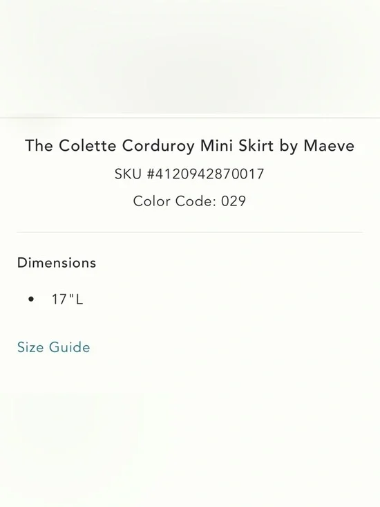 Anthropologie Colette mini skirt - Picture 4 of 8